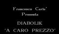 Diabolik 09: A Caro Prezzo