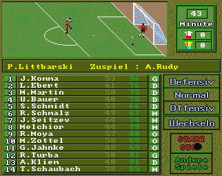 Pantallazo de Diego Maradona World Football Manager para Amiga
