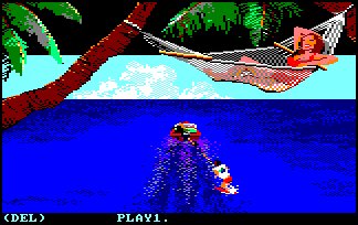 Pantallazo de Dieux De La Mer, Les/Championship Water Skiing para Amstrad CPC