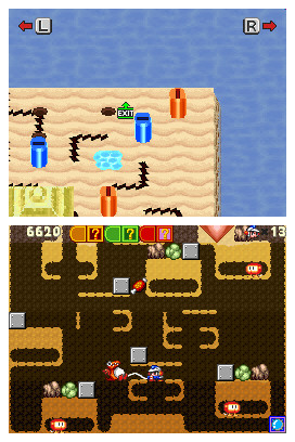 Pantallazo de Dig Dug: Digging Strike (Japonés) para Nintendo DS