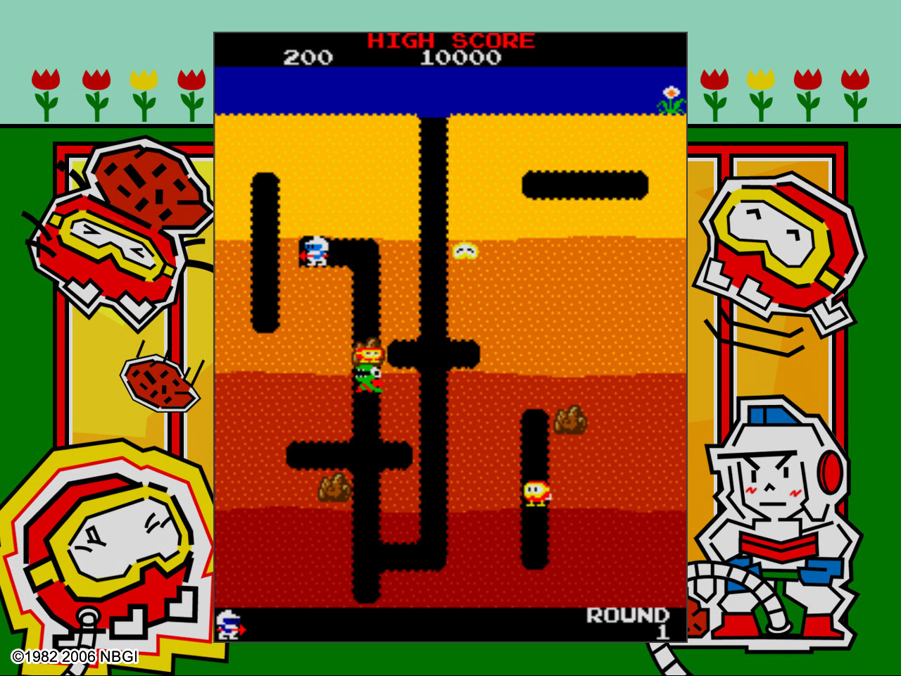 Pantallazo de Dig Dug (Xbox Live Arcade) para Xbox 360