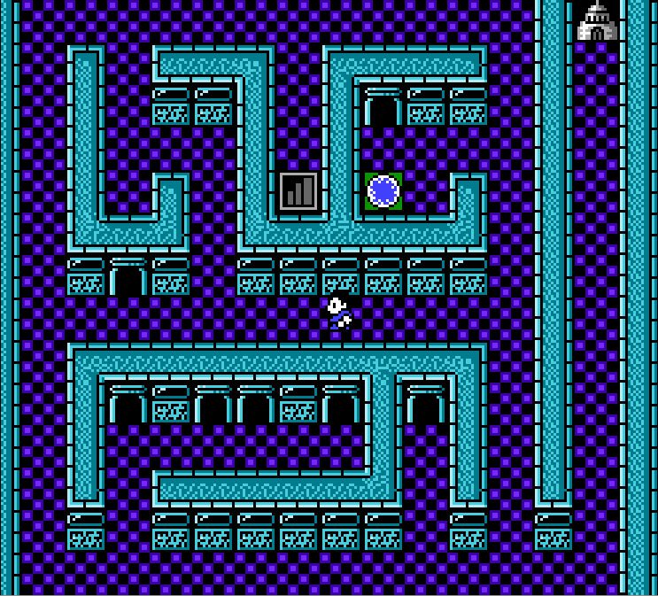 Pantallazo de Digital Devil Story: Megami Tensei II para Nintendo (NES)
