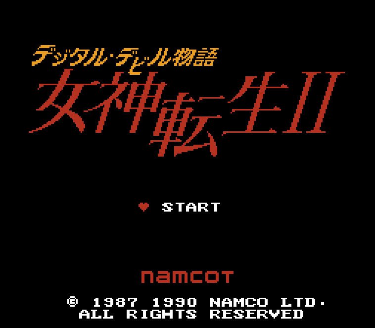 Pantallazo de Digital Devil Story: Megami Tensei II para Nintendo (NES)