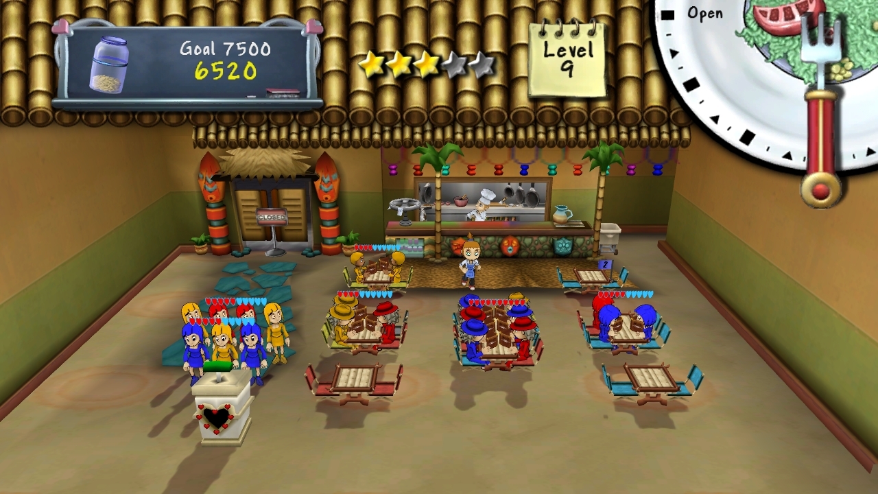 Pantallazo de Diner Dash (Xbox Live Arcade) para Xbox 360
