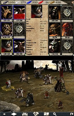 Pantallazo de Disciples 2 : Dark Prophecy para Nintendo DS