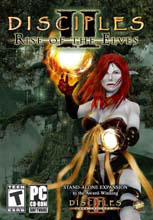 Caratula de Disciples II: The Rise of the Elves para PC