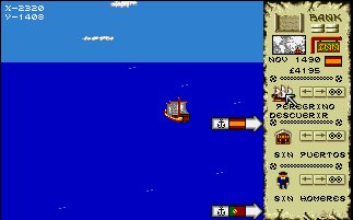 Pantallazo de Discovery: In The Steps Of Columbus para Amiga