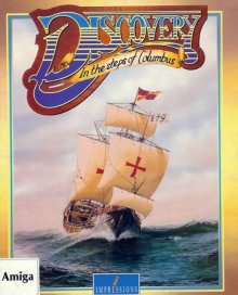 Caratula de Discovery: In The Steps Of Columbus para Amiga