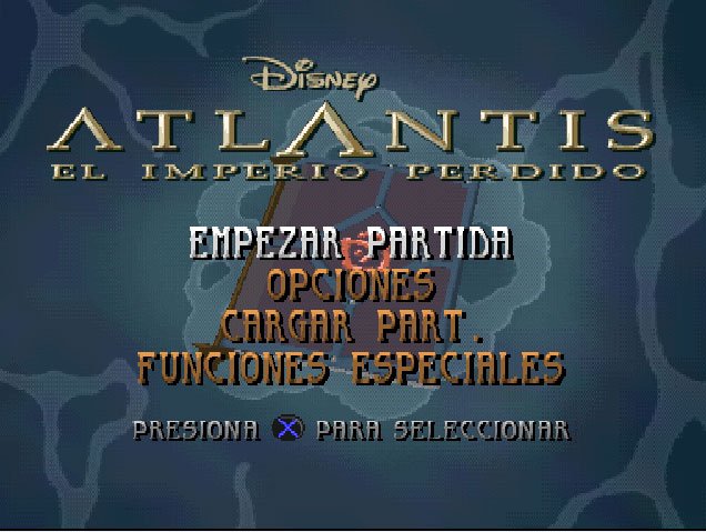 Pantallazo de Disney Atlantis: El Imperio Perdido para PlayStation