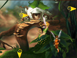 Pantallazo de Disney Fairies: Tinker Bell and the Lost Treasure para Nintendo DS