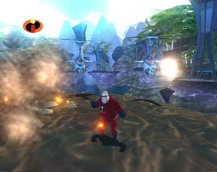 Pantallazo de Disney Presents a Pixar Film: The Incredibles para GameCube