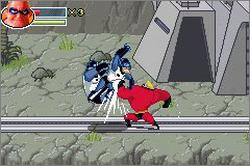 Pantallazo de Disney Presents a Pixar Film: The Incredibles para Game Boy Advance