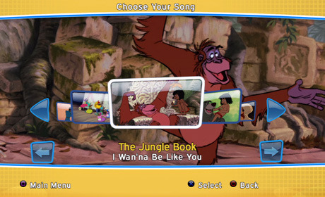 Pantallazo de Disney Sing It: Family Hits para Wii
