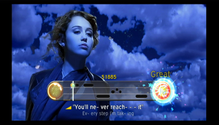 Pantallazo de Disney Sing it: Pop Hits para PlayStation 3