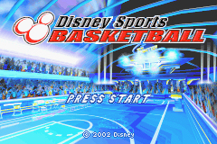 Pantallazo de Disney Sports Basketball (Japonés) para Game Boy Advance