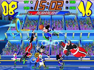 Pantallazo de Disney Sports Basketball para GameCube