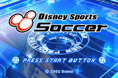 Pantallazo de Disney Sports Soccer (Japonés) para Game Boy Advance