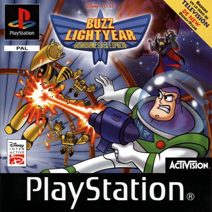Caratula de Disney/Pixar Buzz Lightyear Guardianes del Espacio para PlayStation
