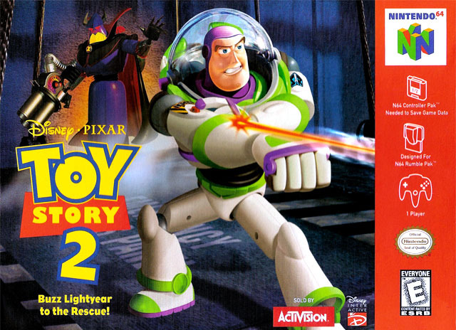Caratula de Disney/Pixar's Toy Story 2: Buzz Lightyear to the Rescue! para Nintendo 64