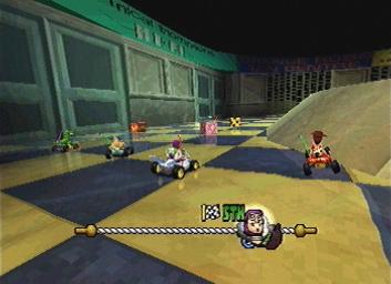 Pantallazo de Disney/Pixar's Toy Story Racer para PlayStation