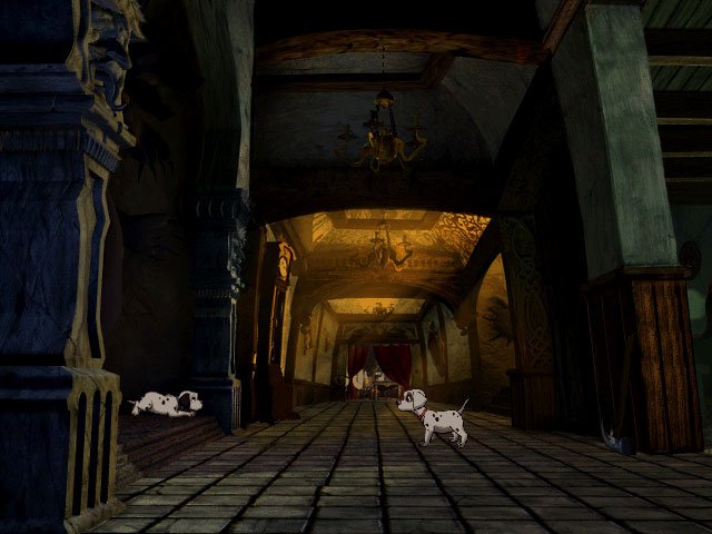 Pantallazo de Disney's 101 Dalmatians: Escape from DeVil Manor para PC