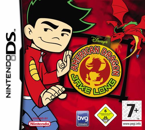 Caratula de Disney's American Dragon: Jake Long, Attack of the Dark Dragon para Nintendo DS