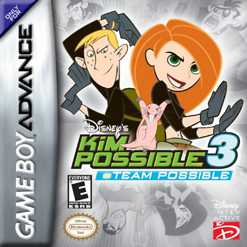 Caratula de Disney's Kim Possible 3: Team Possible para Game Boy Advance