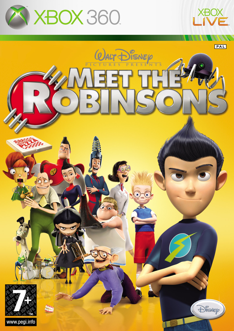 Caratula de Disney's Meet the Robinsons para Xbox 360