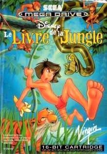 Caratula de Disney's The Jungle Book para Sega Megadrive