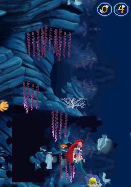 Pantallazo de Disney's The Little Mermaid: Ariel's Undersea Adventure para Nintendo DS