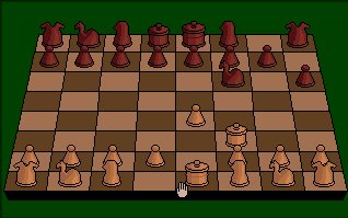 Pantallazo de Distant Armies: A Playing History Of Chess para Amiga