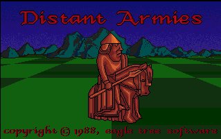 Pantallazo de Distant Armies: A Playing History Of Chess para Amiga