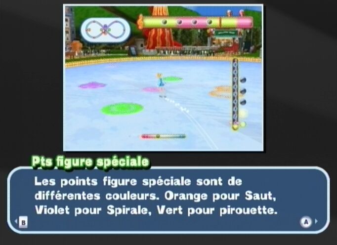 Pantallazo de Diva Girls: Princesas Sobre Hielo para Wii