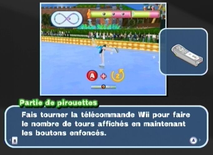 Pantallazo de Diva Girls: Princesas Sobre Hielo para Wii