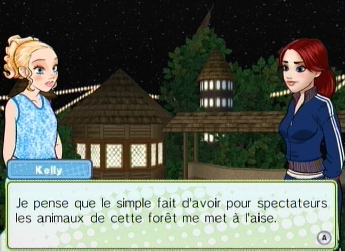 Pantallazo de Diva Girls: Princesas Sobre Hielo para Wii