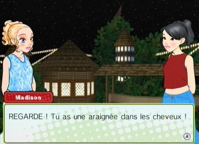 Pantallazo de Diva Girls: Princesas Sobre Hielo para Wii
