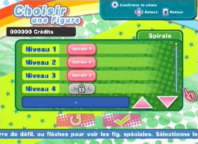 Pantallazo de Diva Girls: Princesas Sobre Hielo para Wii
