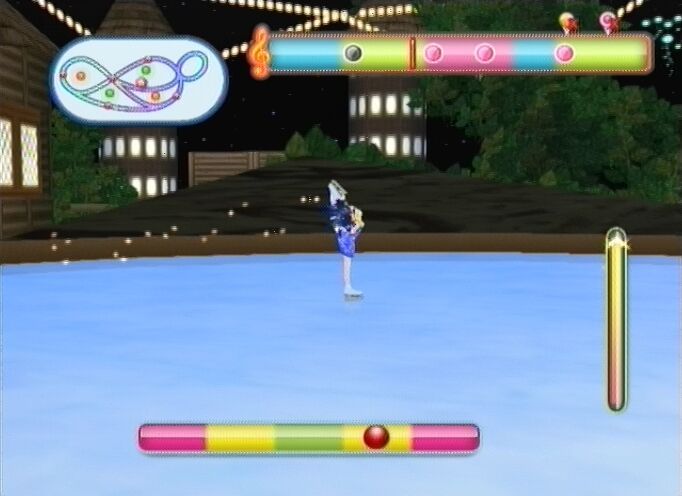 Pantallazo de Diva Girls: Princesas Sobre Hielo para Wii