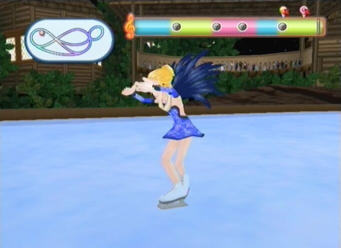 Pantallazo de Diva Girls: Princesas Sobre Hielo para Wii