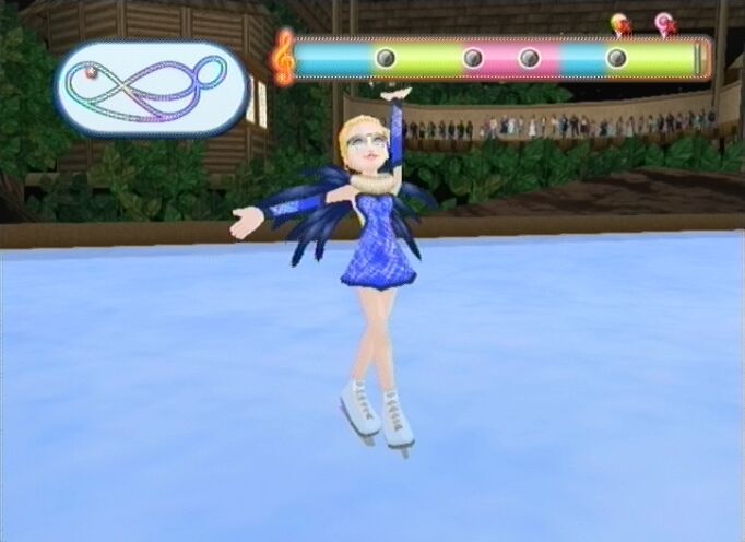 Pantallazo de Diva Girls: Princesas Sobre Hielo para Wii