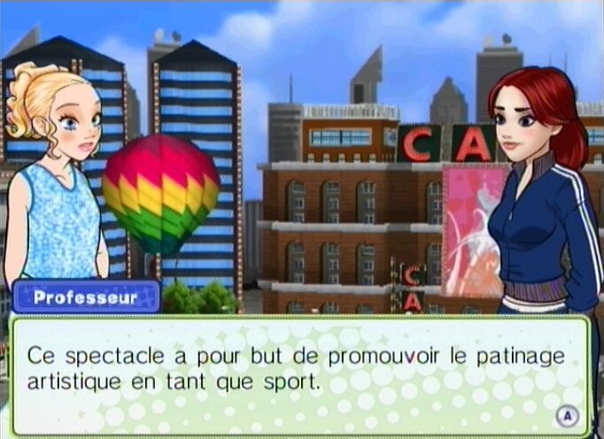 Pantallazo de Diva Girls: Princesas Sobre Hielo para Wii
