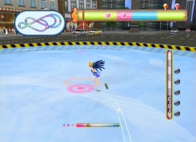 Pantallazo de Diva Girls: Princesas Sobre Hielo para Wii