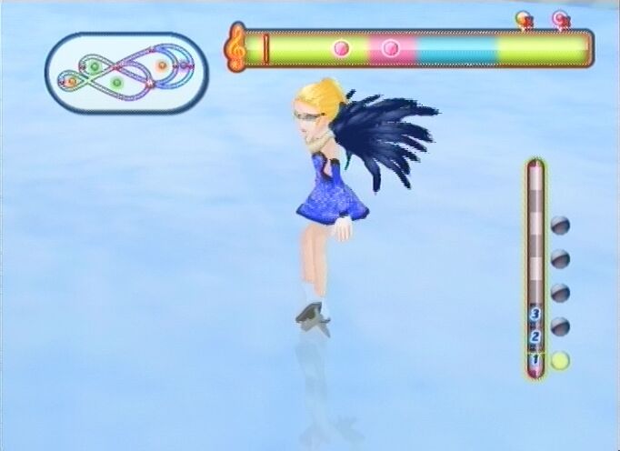 Pantallazo de Diva Girls: Princesas Sobre Hielo para Wii
