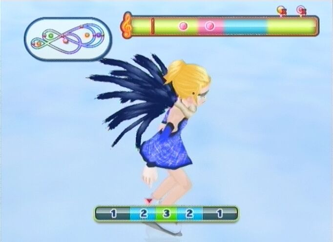 Pantallazo de Diva Girls: Princesas Sobre Hielo para Wii