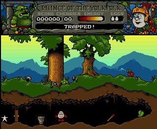 Pantallazo de Dizzy - Prince Of The Yolkfolk para Amiga
