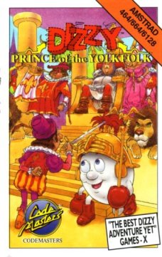 Caratula de Dizzy Prince Of The Yolkfolk para Amstrad CPC