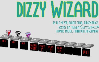 Pantallazo de Dizzy Wizard para Atari ST