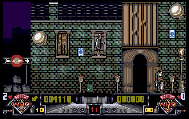 Pantallazo de Doctor Who: Dalek Attack para Atari ST