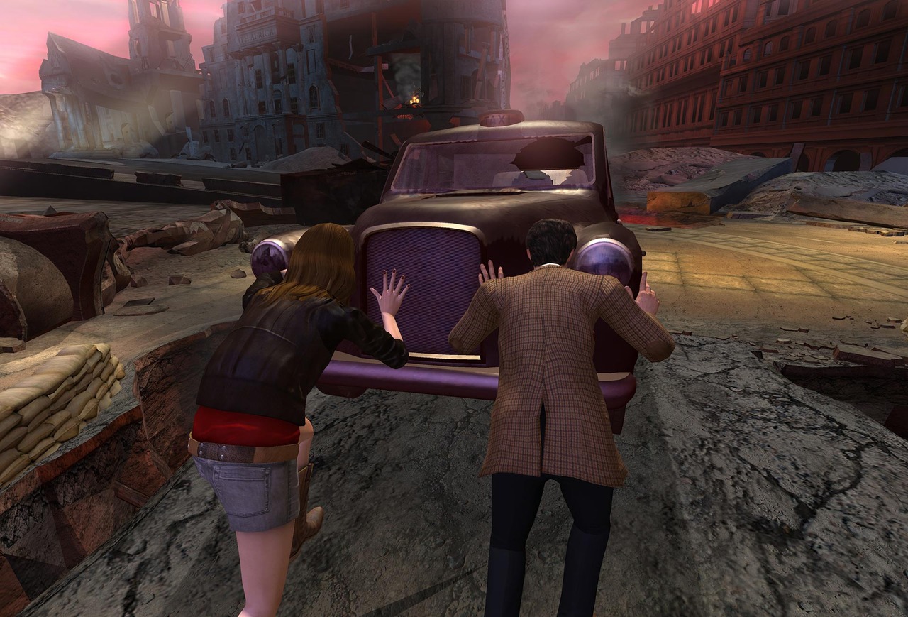Pantallazo de Doctor Who: The Adventure Games para PC