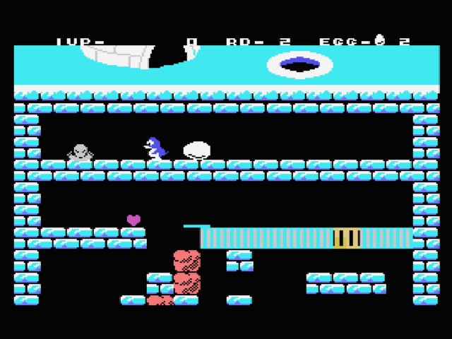 Pantallazo de Doki Doki Penguin Land para MSX